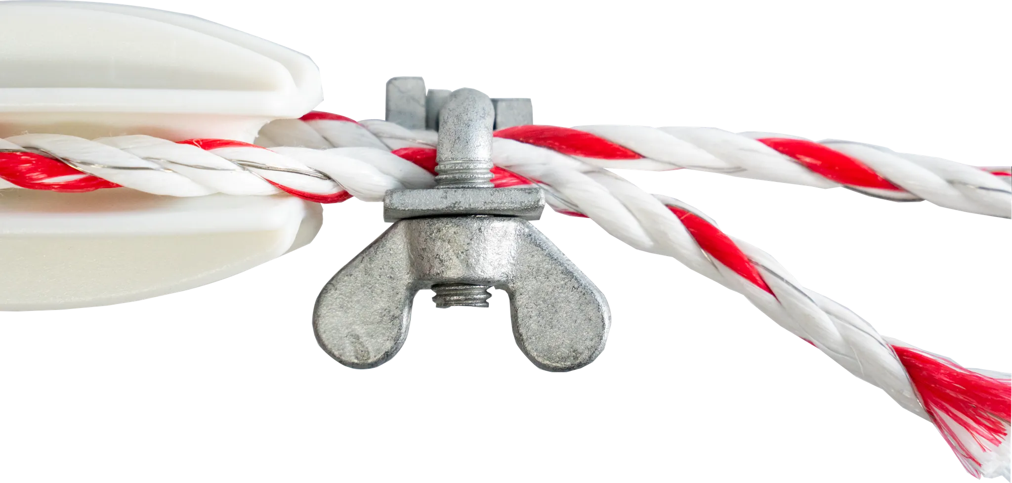 Winkelklemme, feuerverzinkt mit Flügelmutter (5 Stück / Pack)