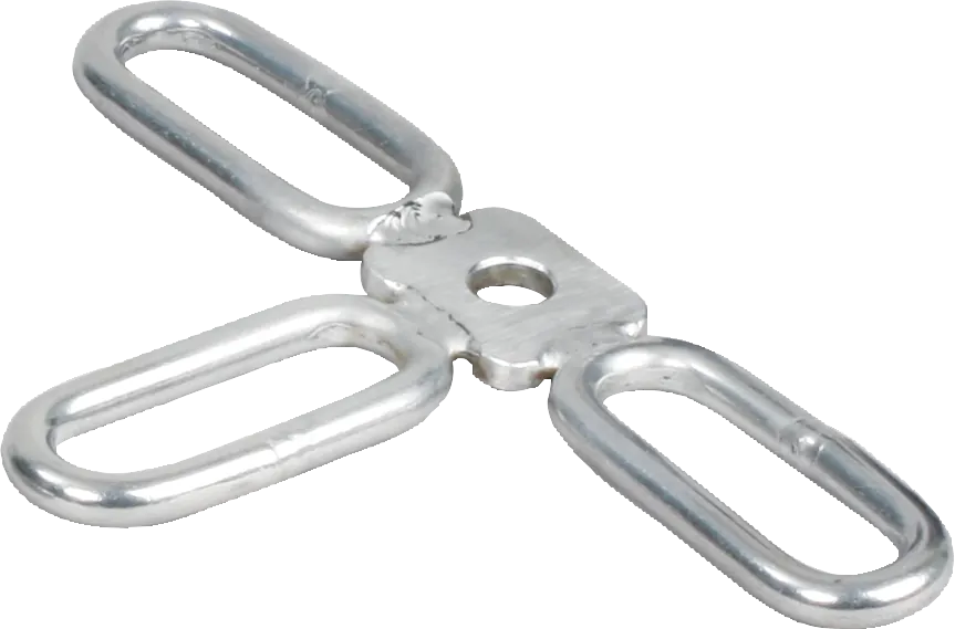 Einhängelaschen 3-fach, für T-Pfosten Isolatoren mit Stift (3 Stück / Pack)