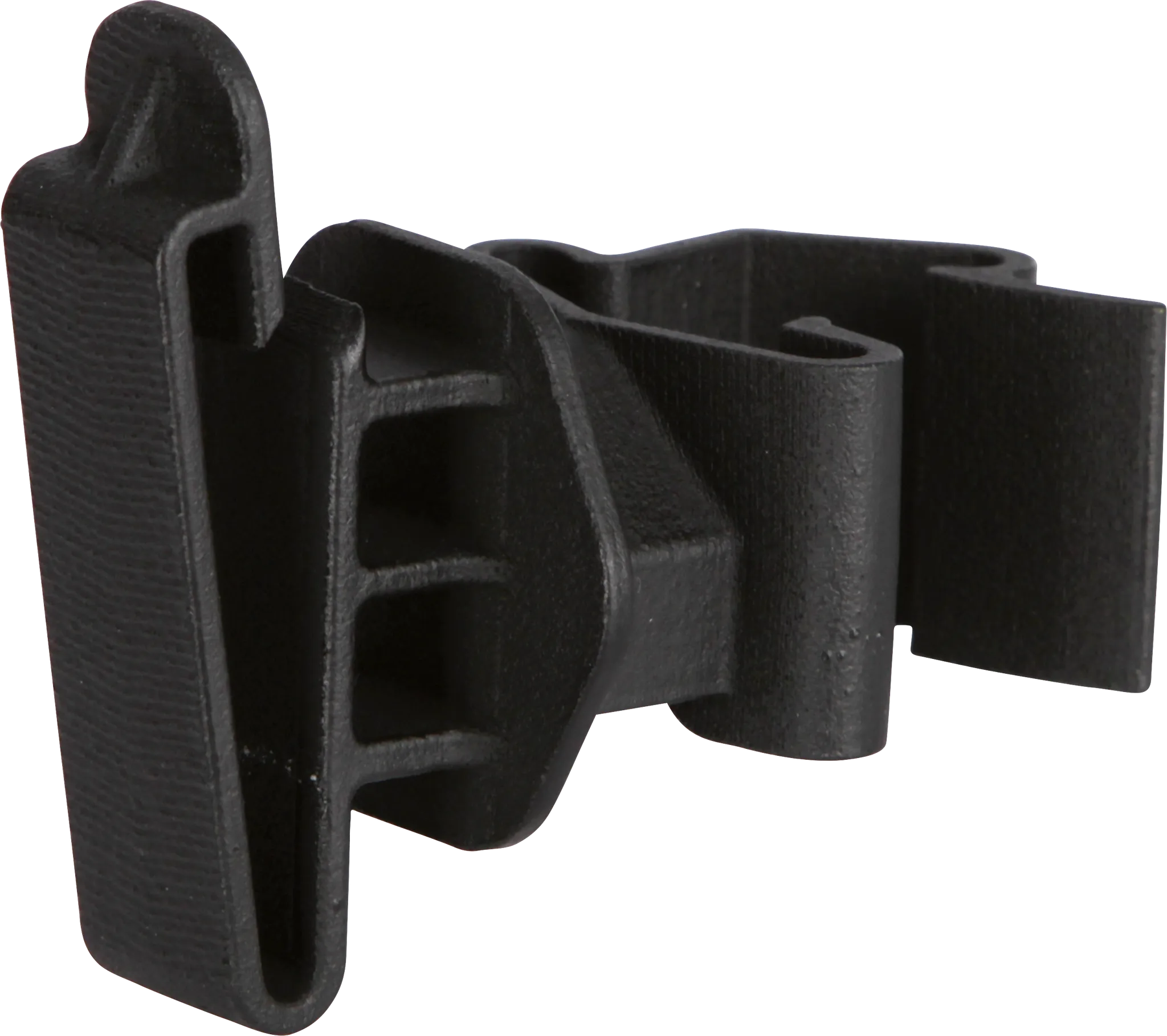Breitband-Isolator f. T-Pfosten, schwarz (Karton mit 500 Stück)