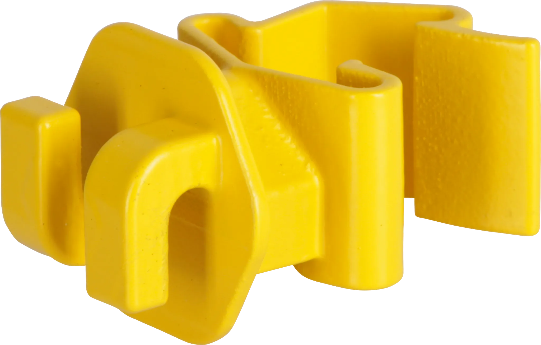 Standard-Isolator für T-Pfosten, gelb (500 Stück / Karton)