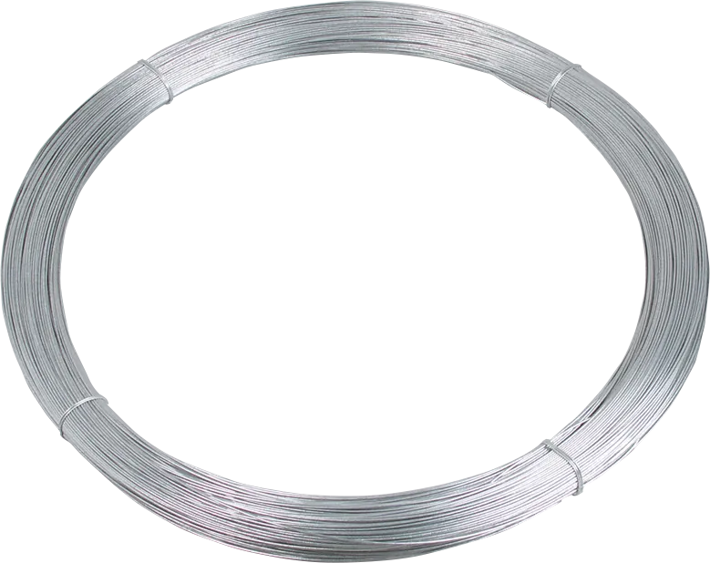 Tornado-Stahldraht, d= 2,5 mm, dick verzinkt, alulegiert, 25 kg Rolle