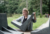 L-Stein aus Recyclingmaterial
