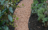 Beeteinfassung aus Recyclingmaterial