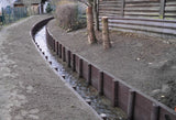 Amphibienschutz / Uferbefestigung aus Recyclingmaterial