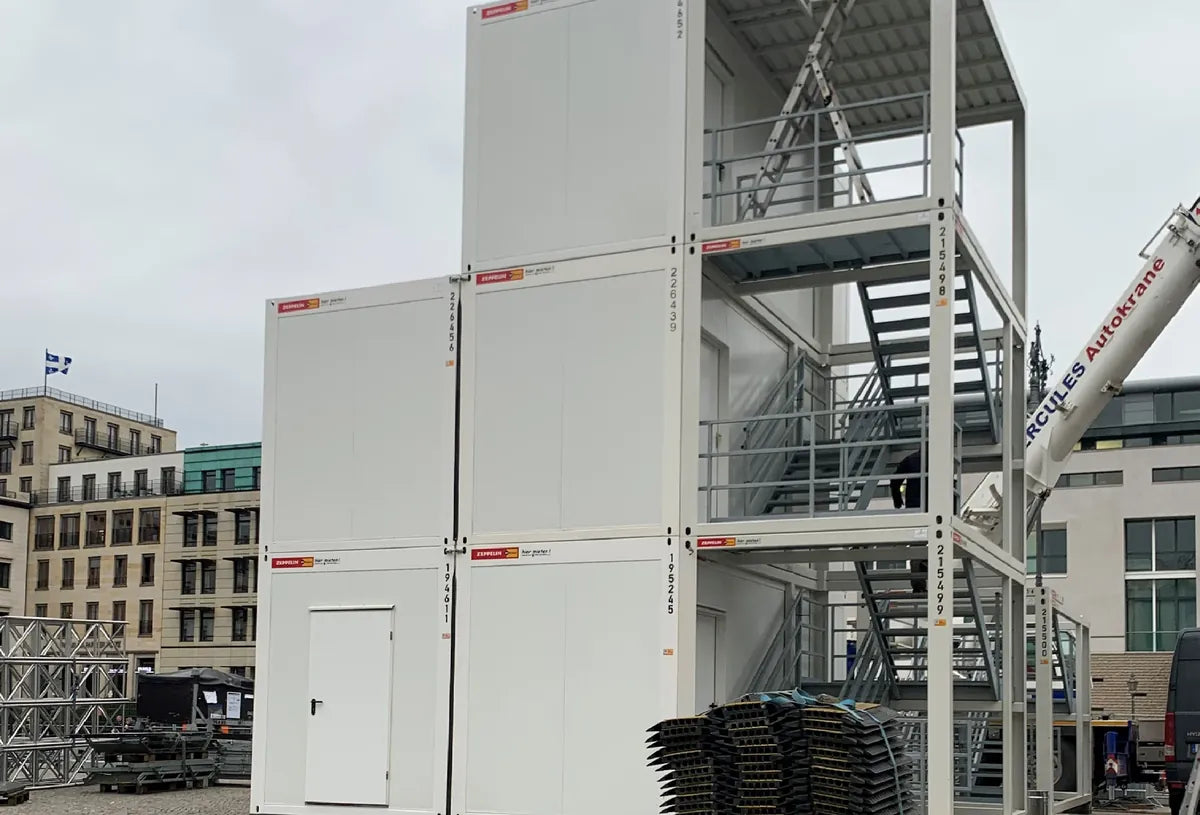 Containerplatte / Unterlegplatte aus Recyclingmaterial