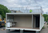 Containerplatte / Unterlegplatte aus Recyclingmaterial