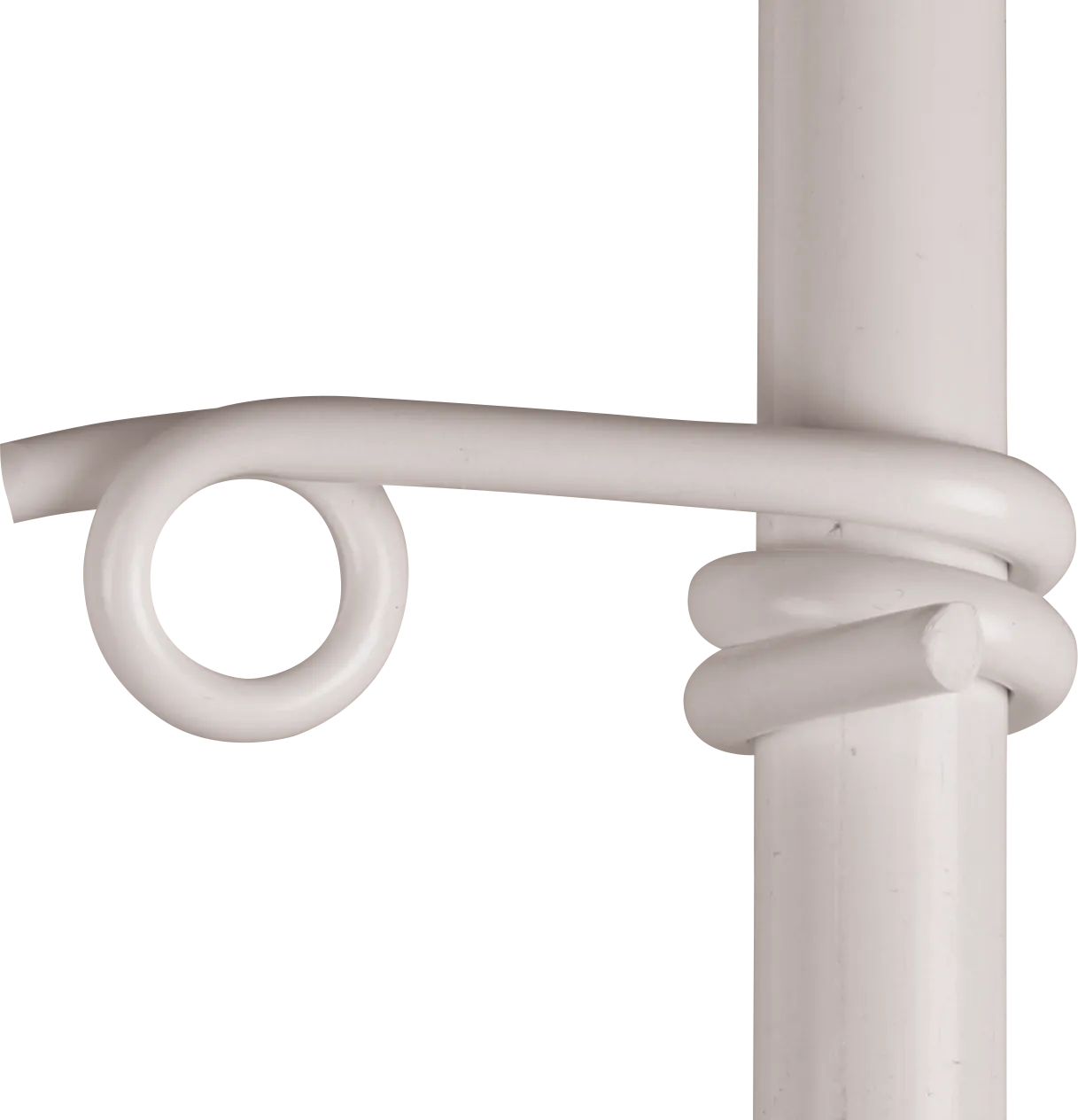Kunststofföse weiß, f. Litzen/Seile für Pfähle mit 19 mm (25 Stück/Pack)