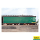 Windschutz-Spannpanele, Höhe 3,00 m Breite  9,10 m