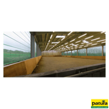 Windschutz-Spannpanele, Höhe 3,00 m Breite  9,10 m