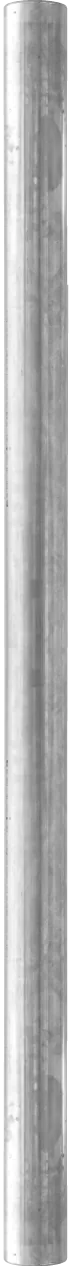 Pfosten d=102 mm, L=1,95 m, Edelstahl
