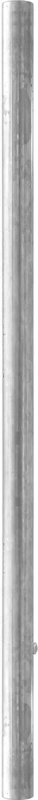 Pfosten d=102 mm, L= 2,43 m, Edelstahl