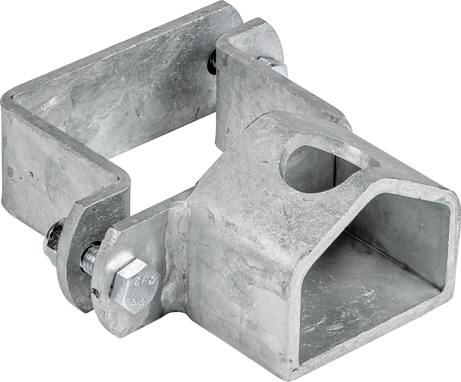 Schelle Quadrat 90 mm 1 Riegelhalter TS