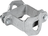 Schelle Quadrat 90 mm 2 Riegelhalter RS