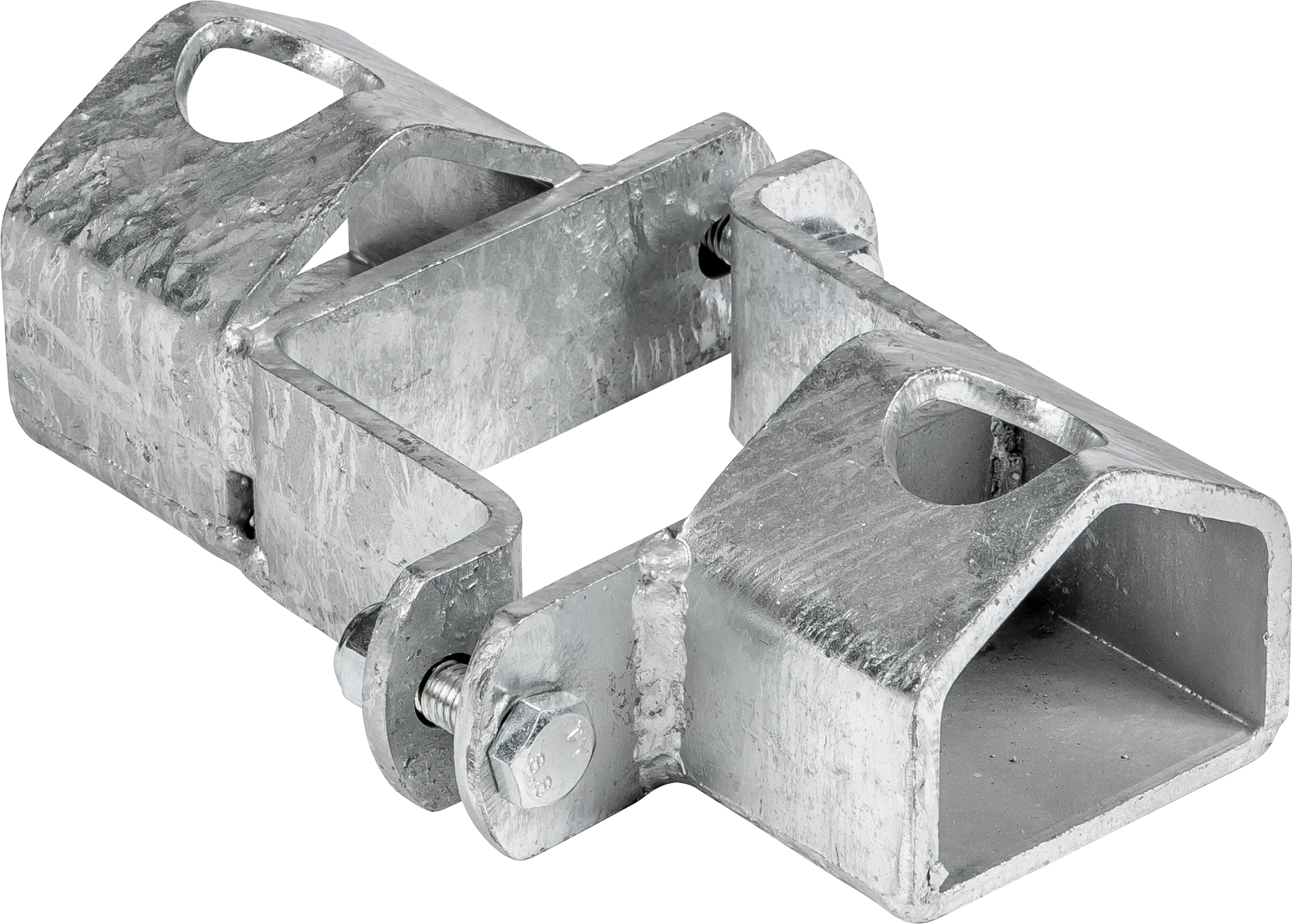 Schelle Quadrat 90 mm 2 Riegelhalter TS