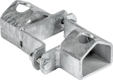 Schelle Quadrat 90 mm 2 Riegelhalter TS