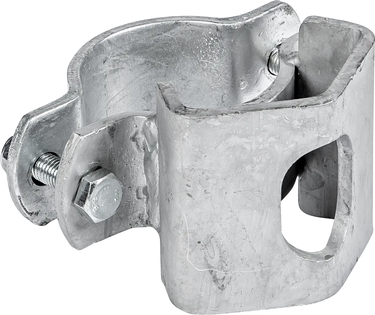 Schelle d= 76 mm, mit 1 Riegelhalter RS