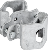 Schelle d= 76 mm, 2 Riegelhalter RS