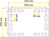 Pfosten d=102 mm, L= 1,65 m, für Spaltenboden