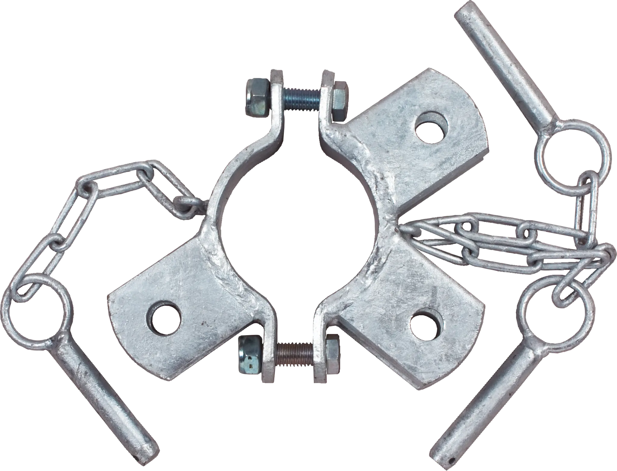 Schelle d=76 mm, 3 Halter, vz