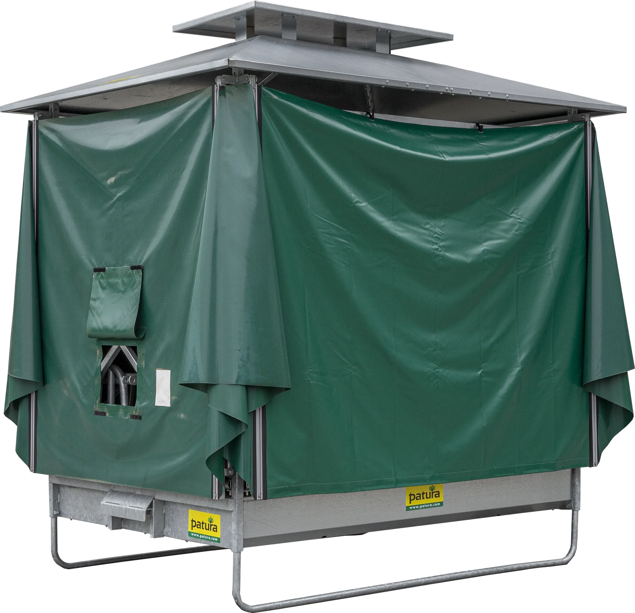 Klima-Dach für alle Großballenraufen