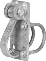 Haltebügel für Tore an Rohr 60 mm