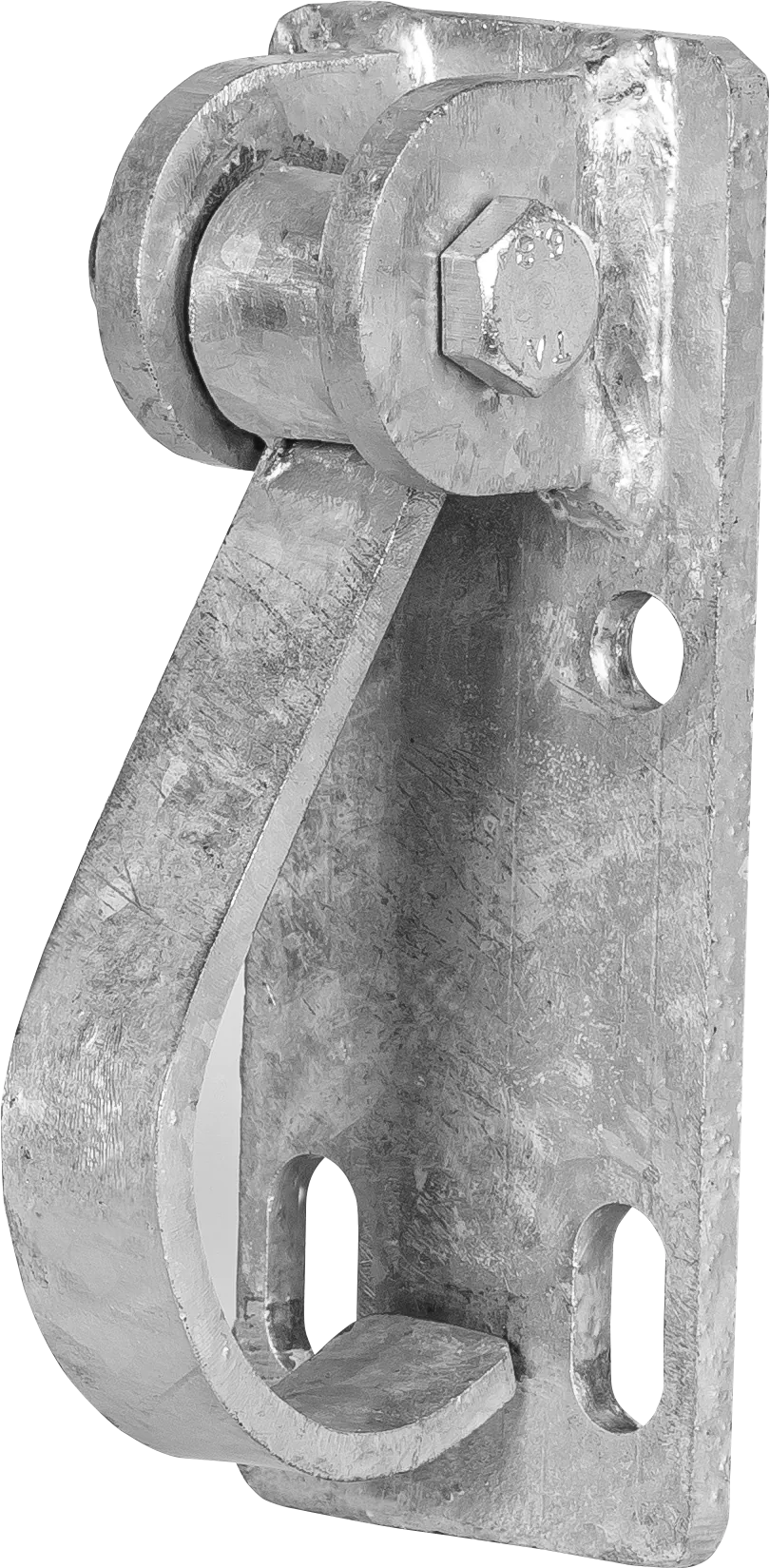 Haltebügel für Tore an Wand