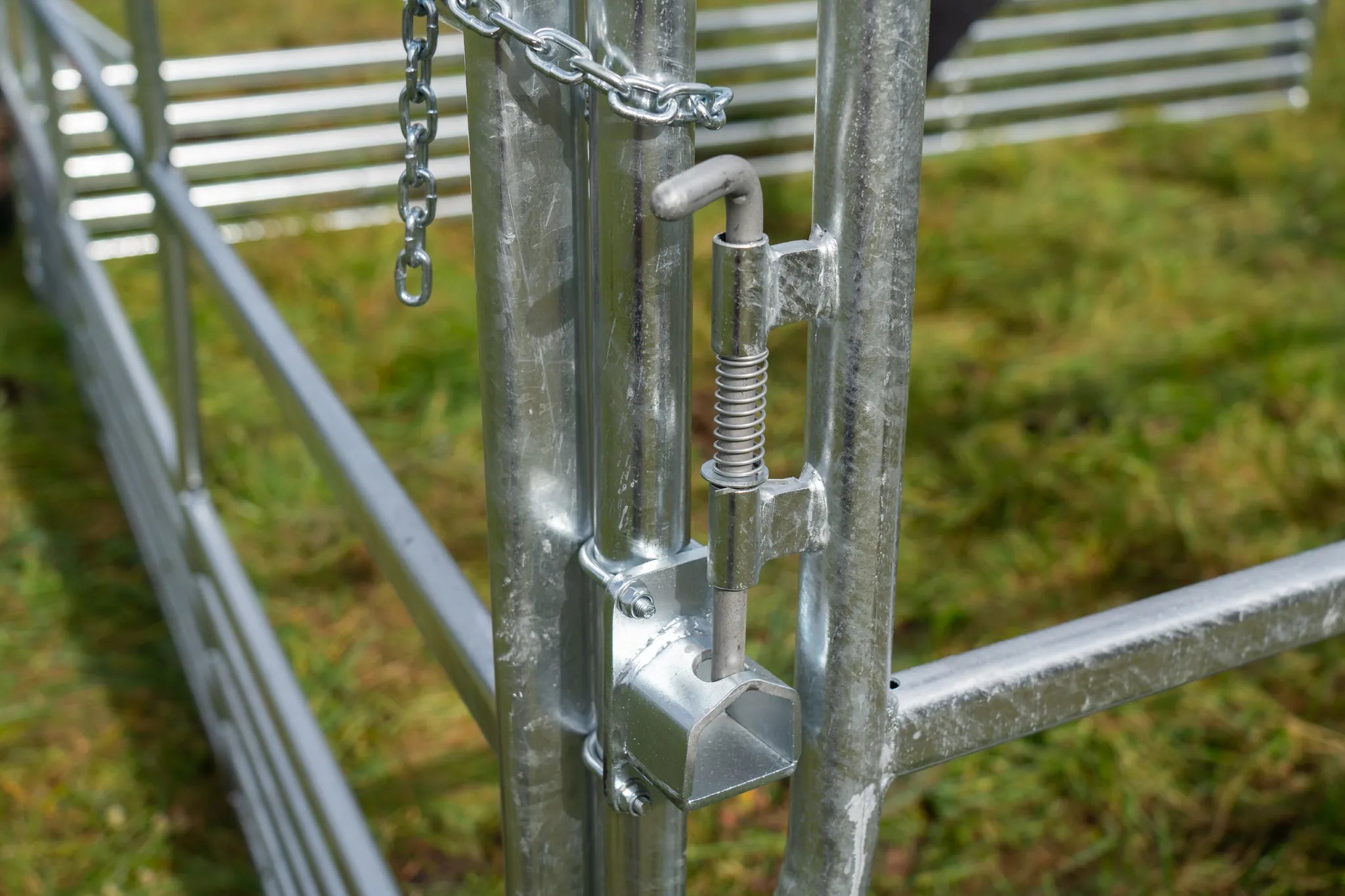 Sicherheits-Pferde-Panel mit Schiebetor 3,60 m, Höhe 2,50 m