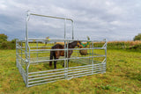 Sicherheits-Pferde-Panel mit Schiebetor 3,60 m, Höhe 2,50 m