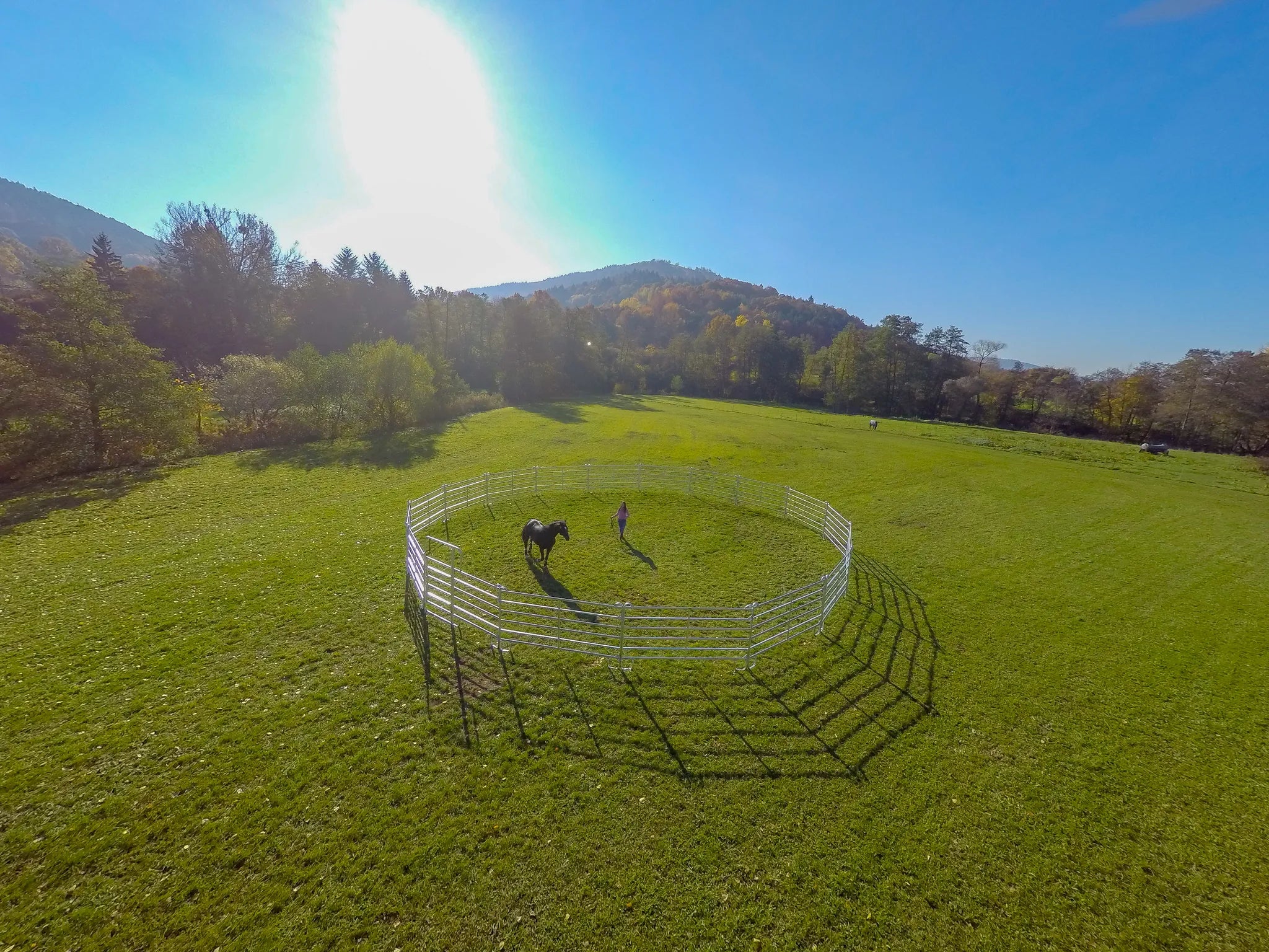 Roundpen d= 11 m