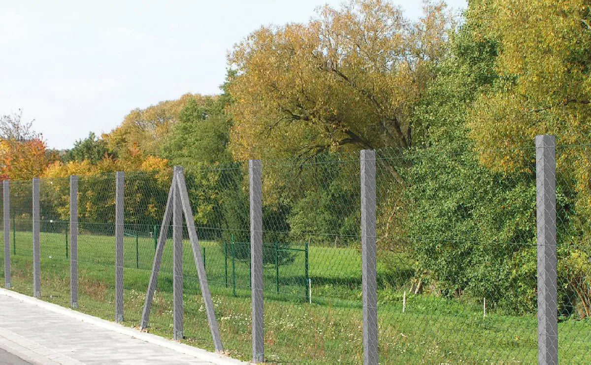 Vierkantpfosten aus Recyclingmaterial