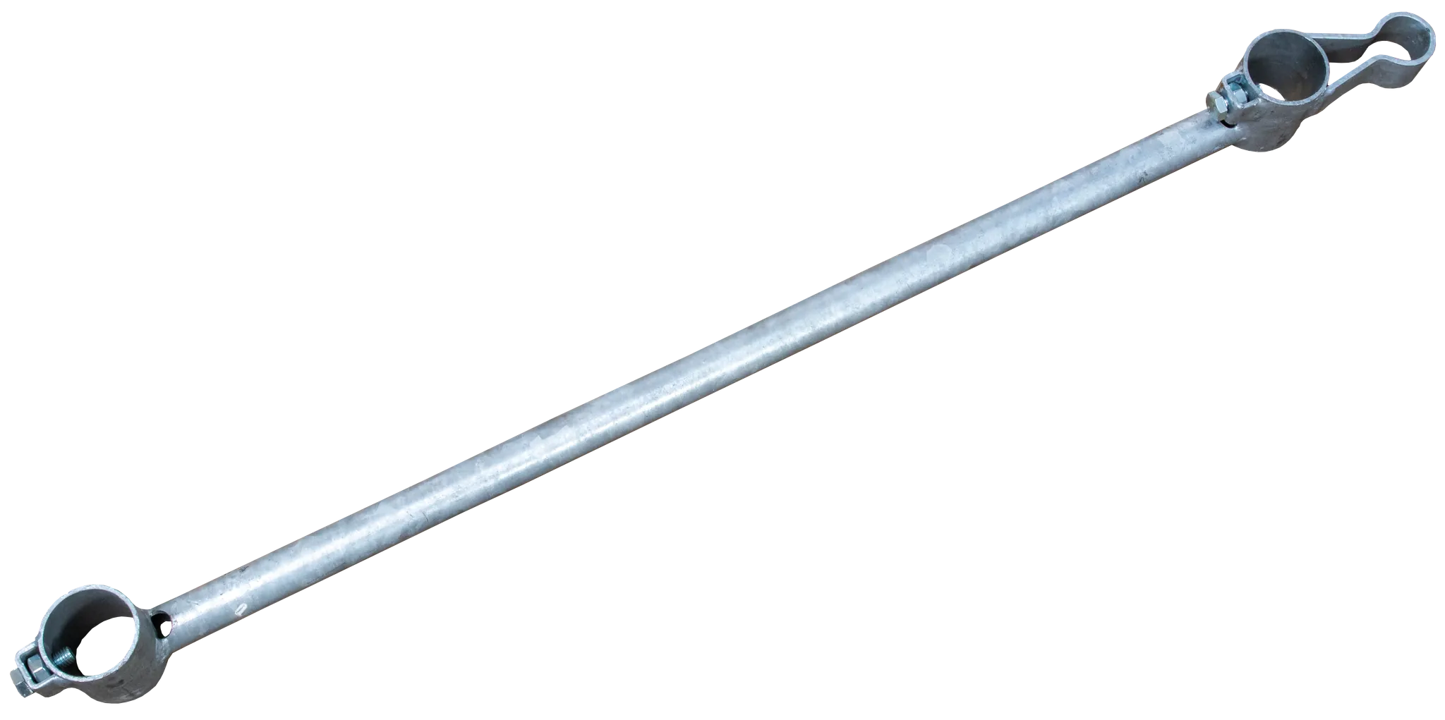 Abschlussstange mit Halter Typ SV für Verriegelungsrohr