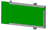 Seitenwand von Kälberfress- und Tränkestand