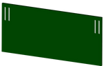 Seitenwand geschlossen 1,20 x 2,55 m, PATURA Kälberbox