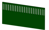 Seitenwand mit Öffnungen 1,20 x 2,40 m, PATURA Kälberbox,