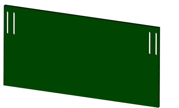 Seitenwand geschlossen 1,20 x 2,40 m, PATURA Kälberbox
