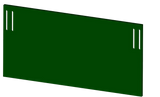 Seitenwand geschlossen 1,20 x 2,40 m, PATURA Kälberbox