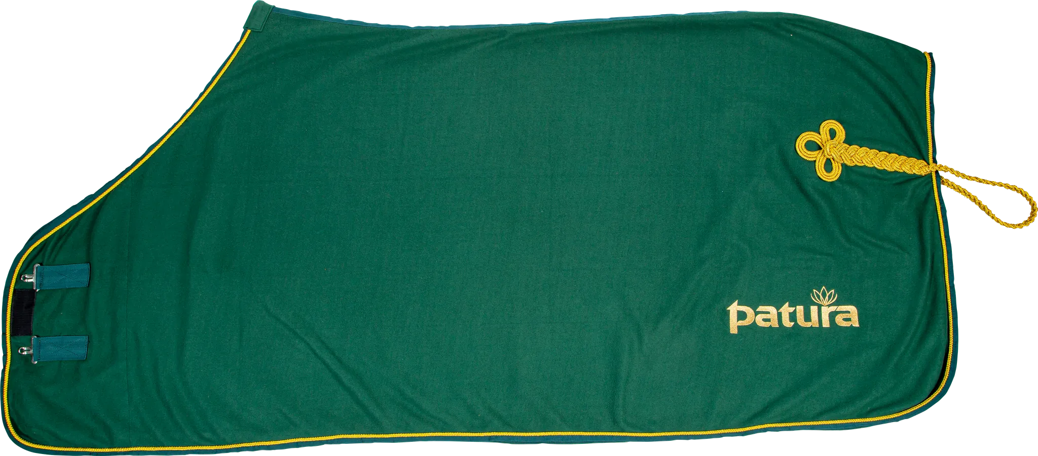 PATURA Abschwitzdecke für Pferde, Fleece Größe XL, Rückenlänge 1,55 m