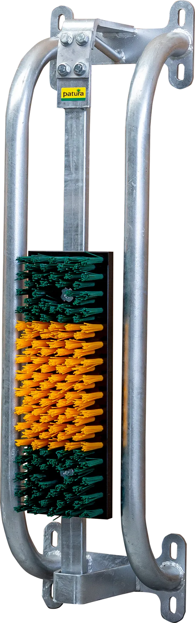 Kälberbürste mit Schutzkorb,gefedert Ideal für Kälber bis ca. 150 kg