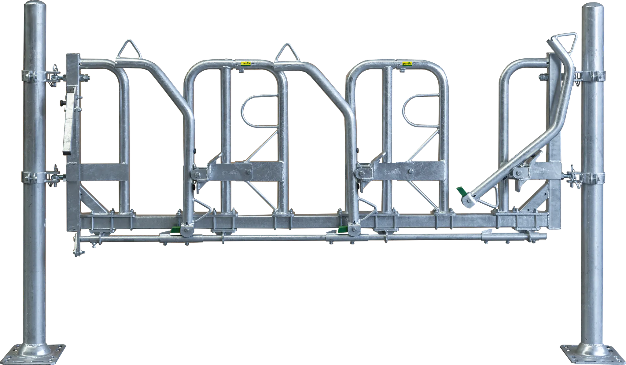 Schwedenfressgitter modular, 7 Plätze Montagelänge 5,23 m