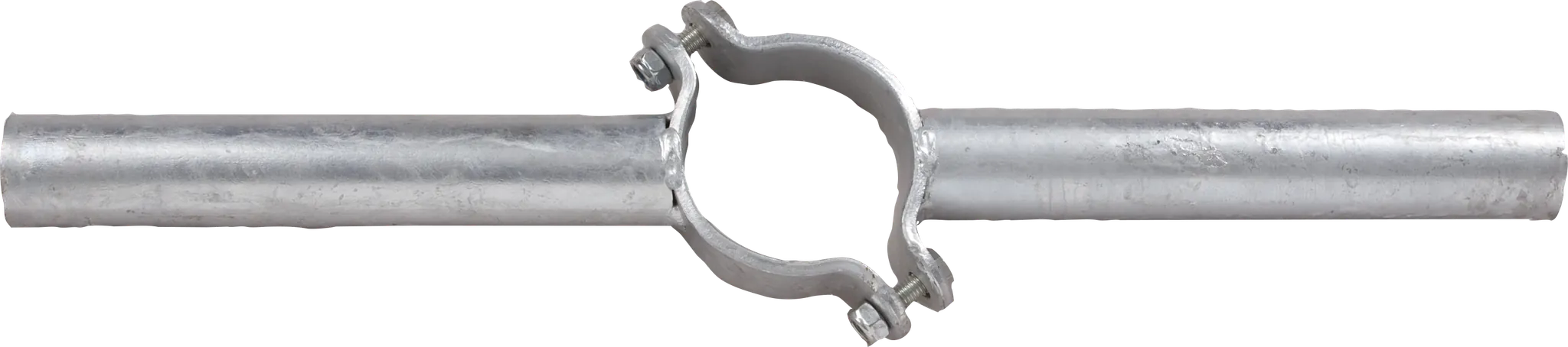 Einschub Schelle 102 doppelt für Pfosten d= 102 mm