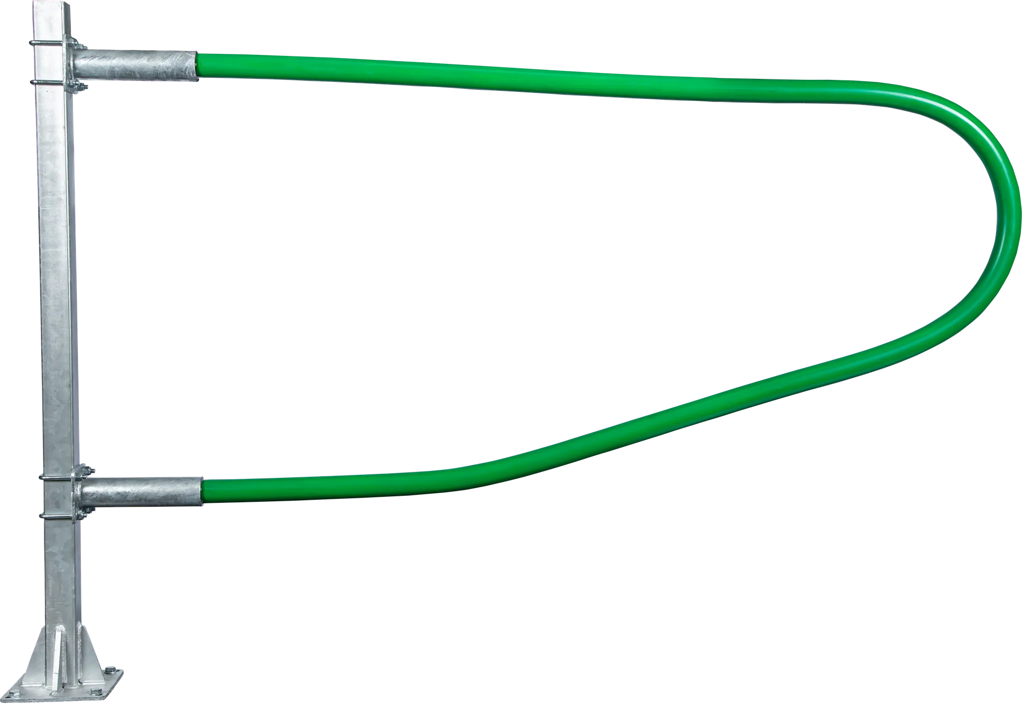 Flexibler Liegeboxenbügel PATURA PRIMA d= 50mm, L= 2,10m, Höhe= 0,85 m