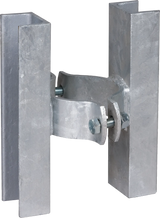 Schelle d=102 mm, mit U-Profil doppelt vz
