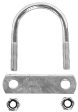 Bügelschraube 60 mm - M10 mit Steg mit 2 Muttern