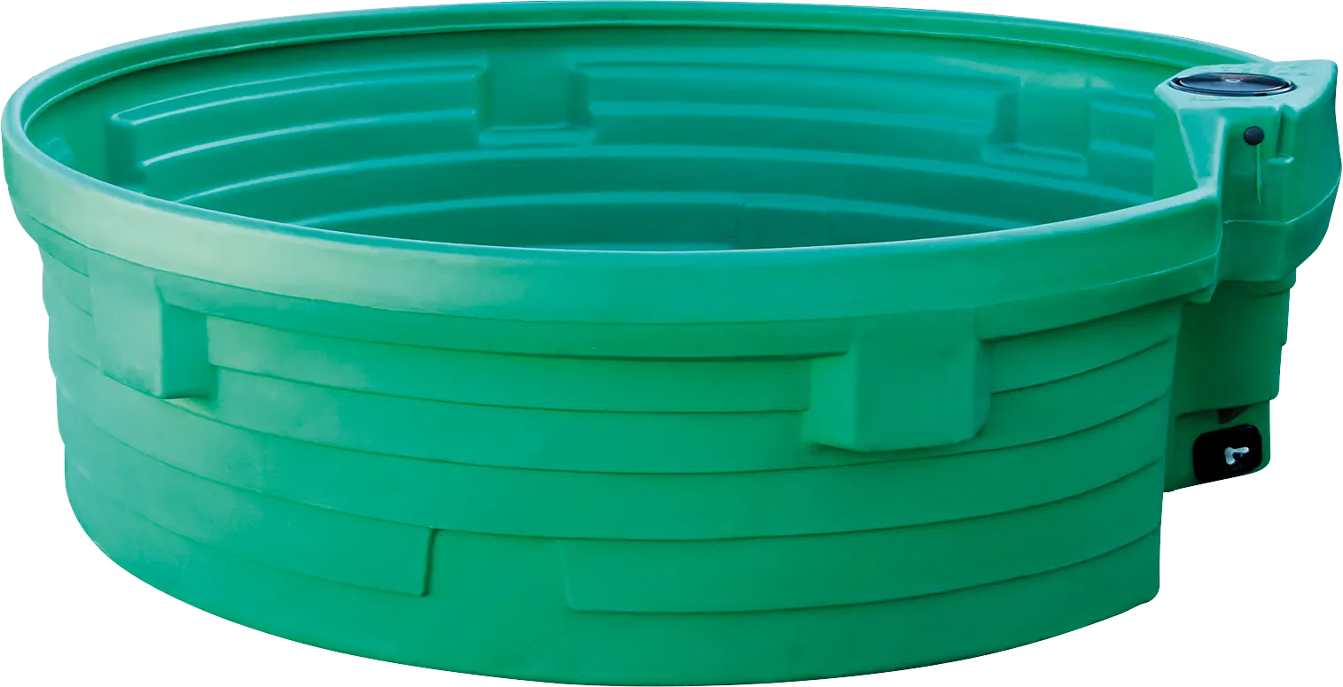 Weidetränke, rund, 1500 Liter d=2000x600 mm, ohne Schwimmerventil
