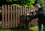 Zaunpfosten aus Recyclingmaterial