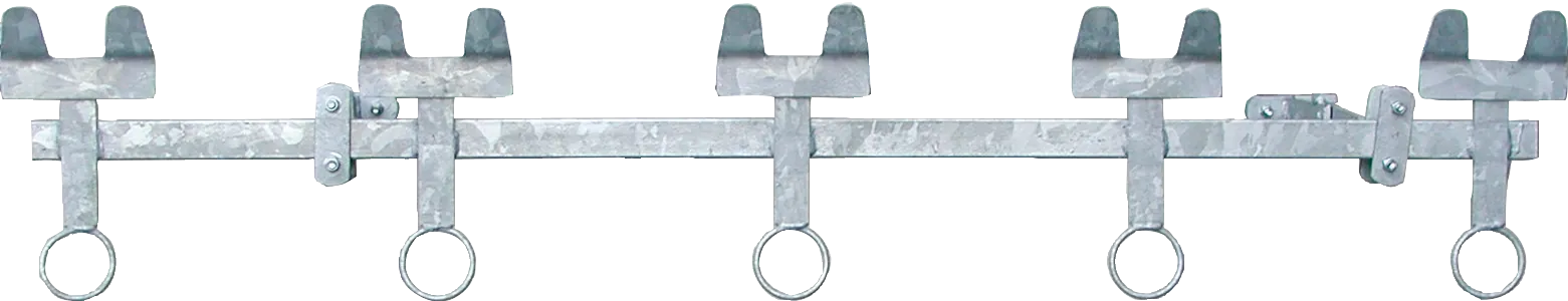 Nuckeleimerhalter 5-fach, für Kälberhütte XL