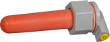 Sauger, mittel (rot) mit Kugelventil für Nuckel-Tränkeeimer und