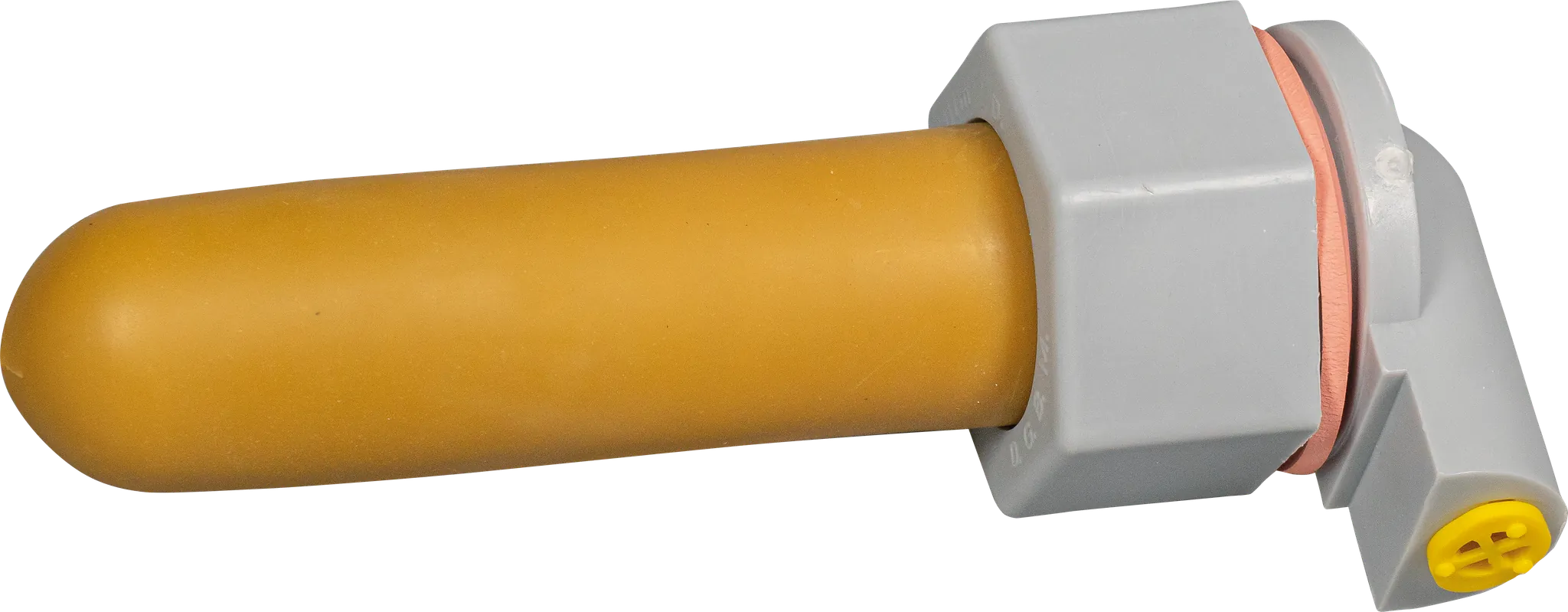 Sauger, weich (beige) mit Kugelventil für Nuckel-Tränkeeimer und