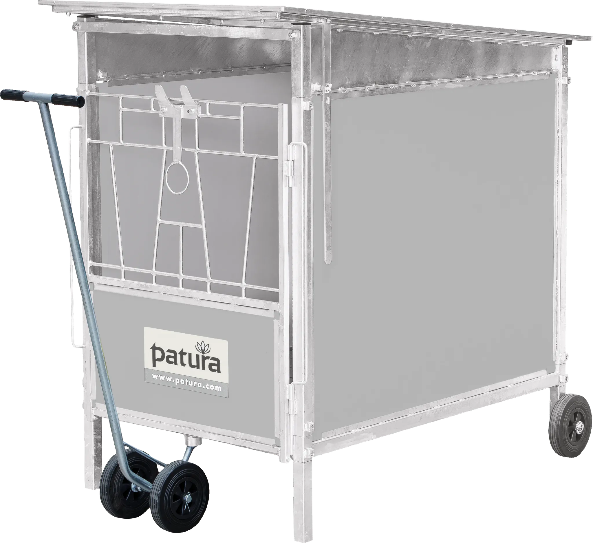 Transporträder mit Deichsel für Kälber-Auto