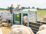 3-Wege- Wiege- und Sortierbox mit Druckluftbetrieb